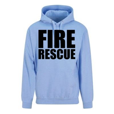 Fire Rescue Unisex Surf Hoodie