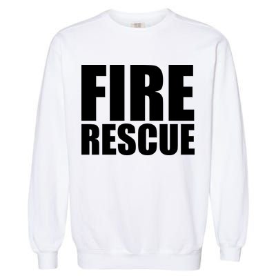 Fire Rescue Garment-Dyed Sweatshirt