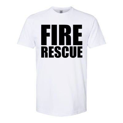 Fire Rescue Softstyle® CVC T-Shirt