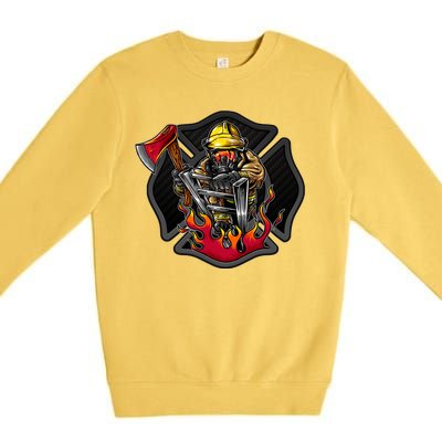 Firefighter Premium Crewneck Sweatshirt