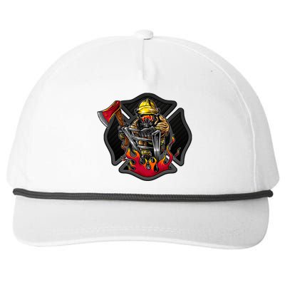 Firefighter Snapback Five-Panel Rope Hat