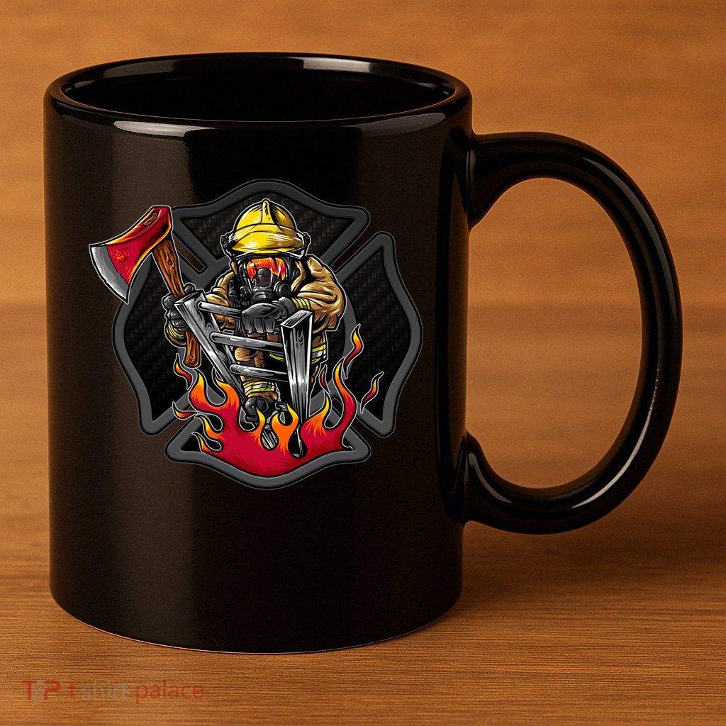 Firefighter 11oz C Handle Ceramic Mug