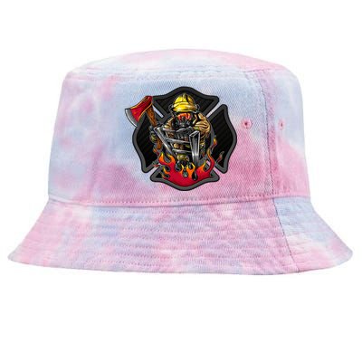 Firefighter Tie-Dyed Bucket Hat