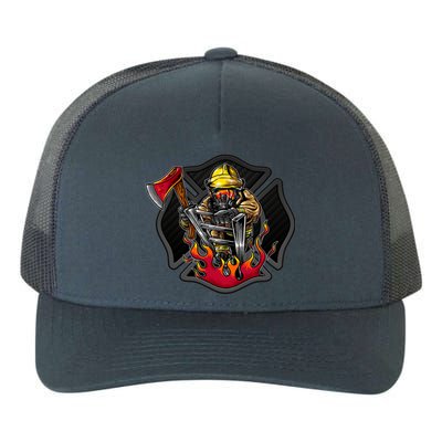 Firefighter Yupoong Adult 5-Panel Trucker Hat