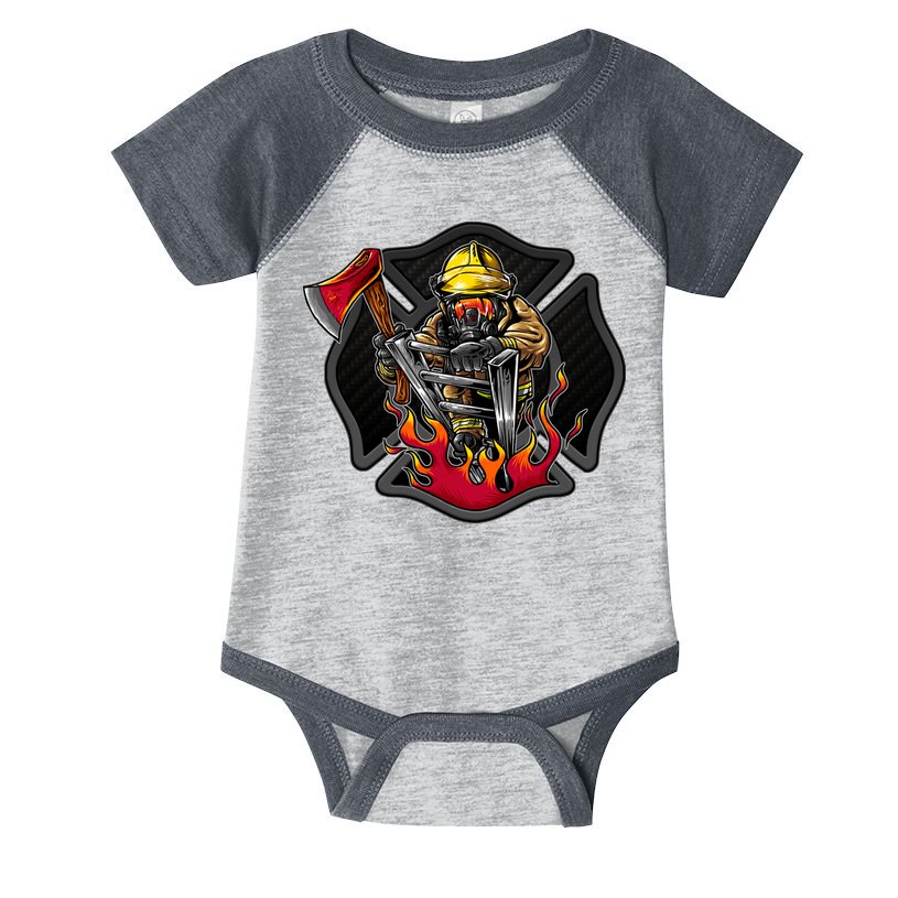 Firefighter Infant Baby Jersey Bodysuit