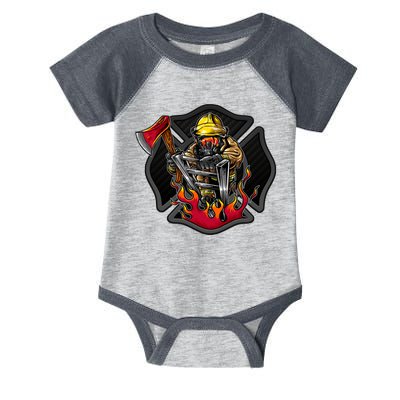 Firefighter Infant Baby Jersey Bodysuit