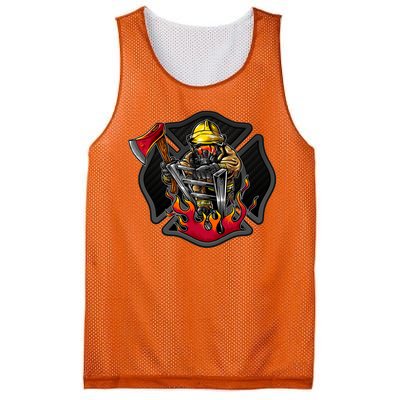 Firefighter Mesh Reversible Basketball Jersey Tank