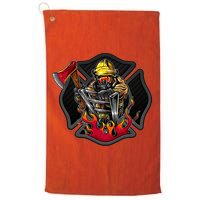Firefighter Golf Towel