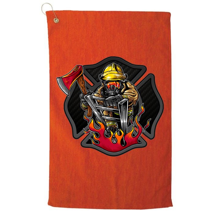 Firefighter Golf Towel