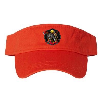 Firefighter Valucap Bio-Washed Visor