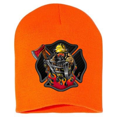 Firefighter Short Acrylic Beanie