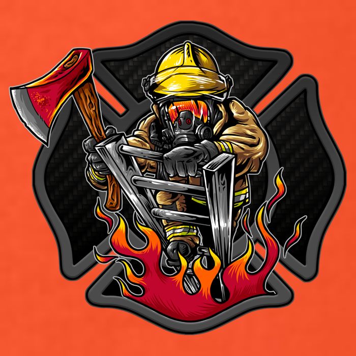 Firefighter Kids T-Shirt
