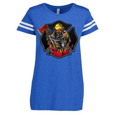 Firefighter Enza Ladies Jersey Football T-Shirt