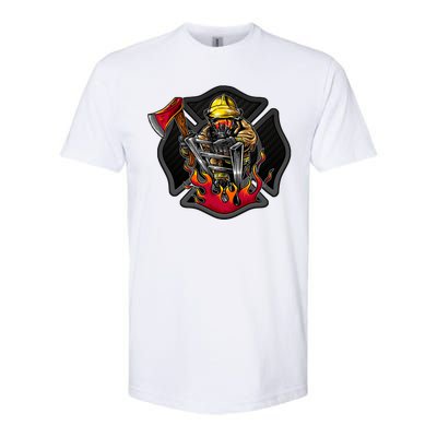 Firefighter Softstyle CVC T-Shirt