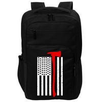 Firefighter Axe American Flag Impact Tech Backpack