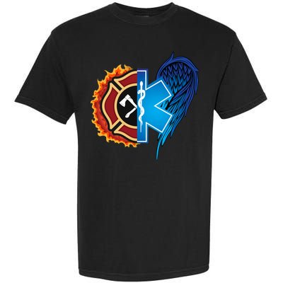 Firefighter Doctor Lifesavers Garment-Dyed Heavyweight T-Shirt