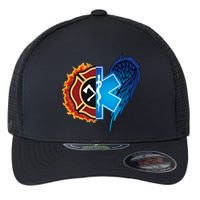 Firefighter Doctor Lifesavers Flexfit Unipanel Trucker Cap
