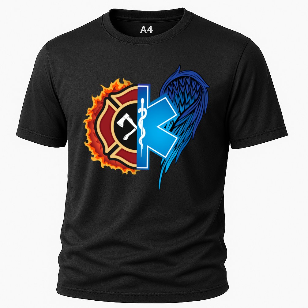 Firefighter Doctor Lifesavers Performance Shirt