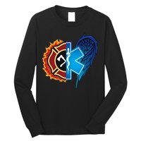 Firefighter Doctor Lifesavers Long Sleeve Shirt