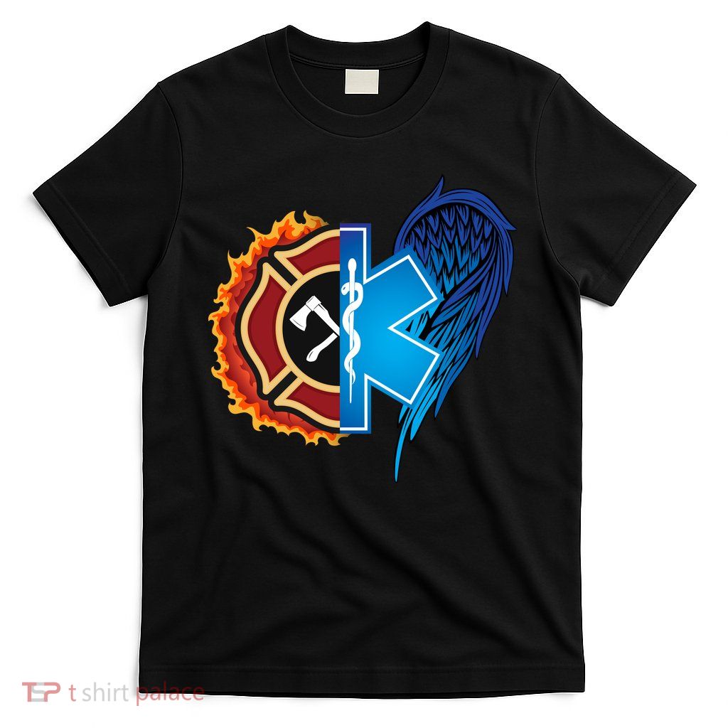 Firefighter Doctor Lifesavers T-Shirt