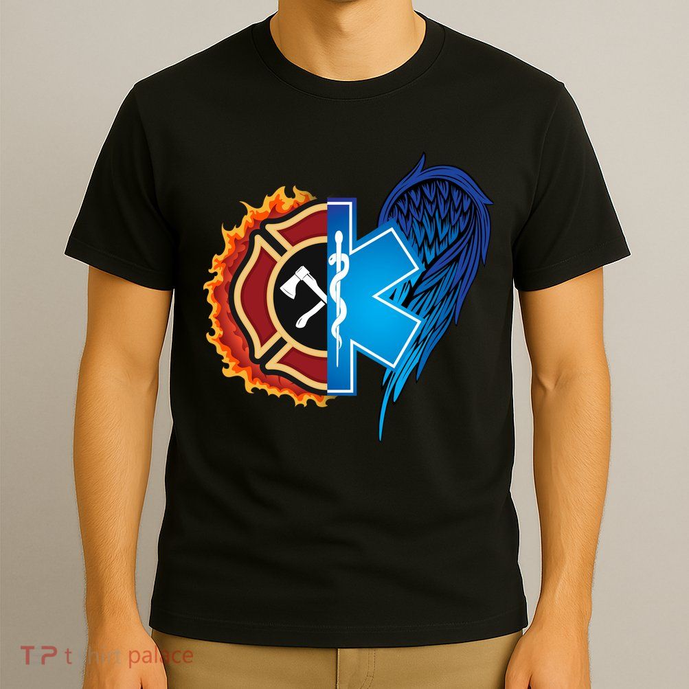 Firefighter Doctor Lifesavers T-Shirt