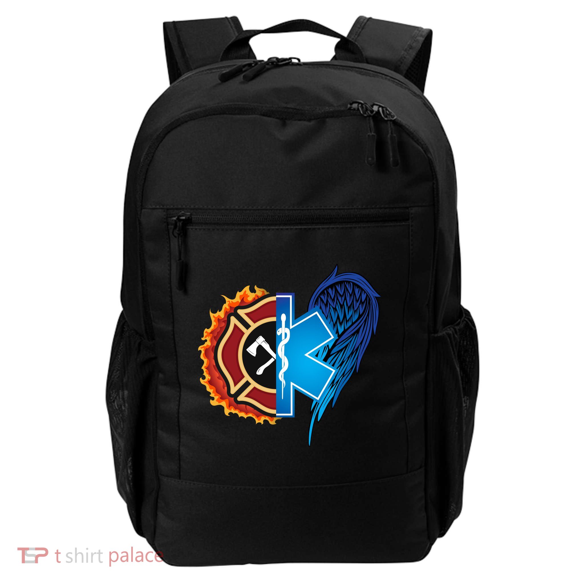 Firefighter Doctor Lifesavers Daily Commute Backpack