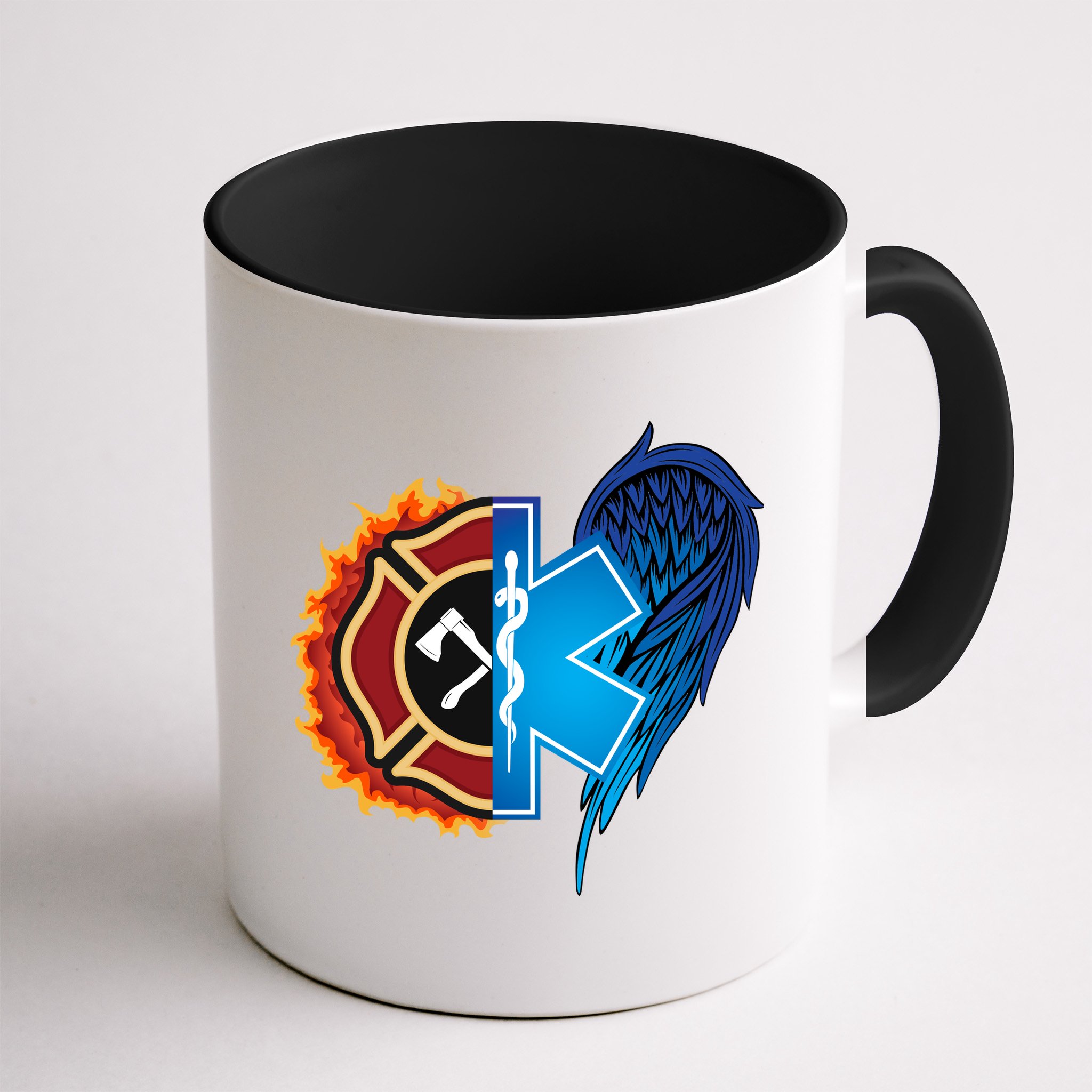 Firefighter Doctor Lifesavers Mug