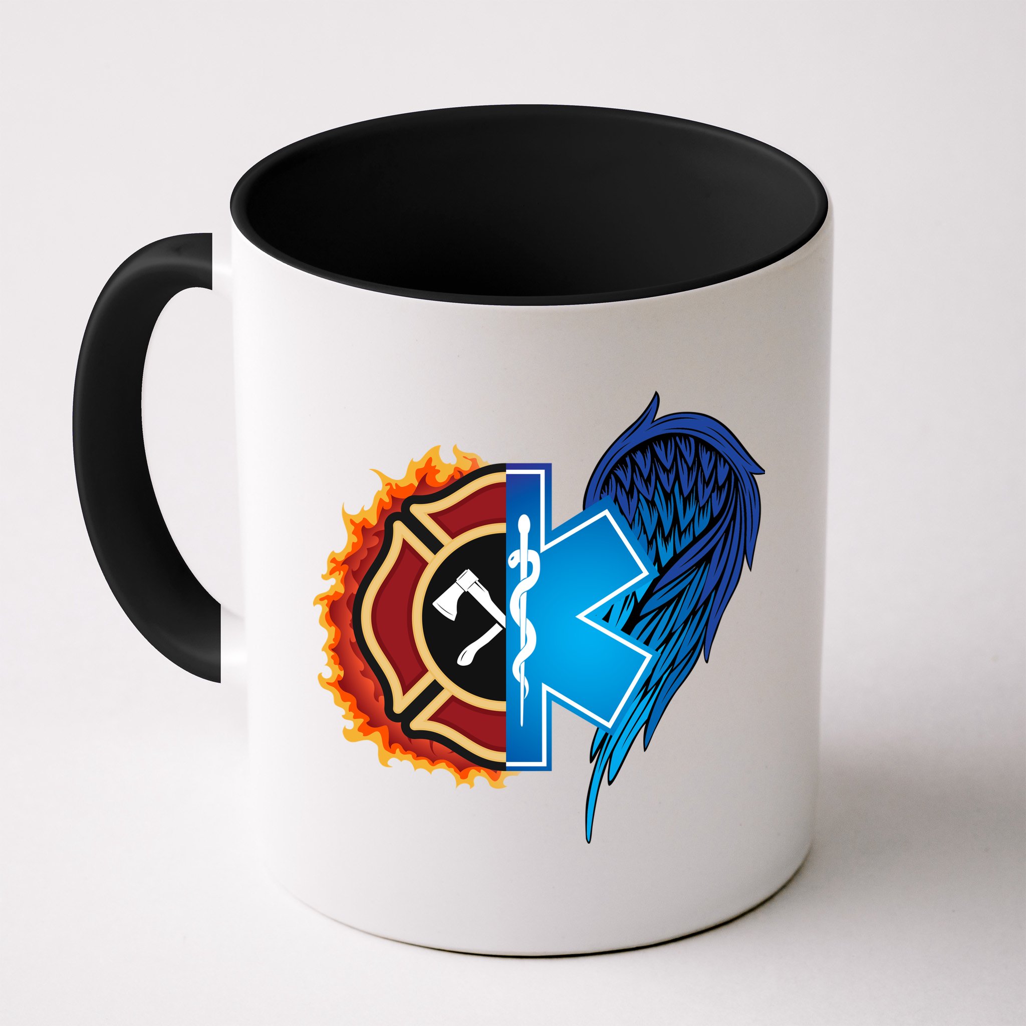 Firefighter Doctor Lifesavers Mug
