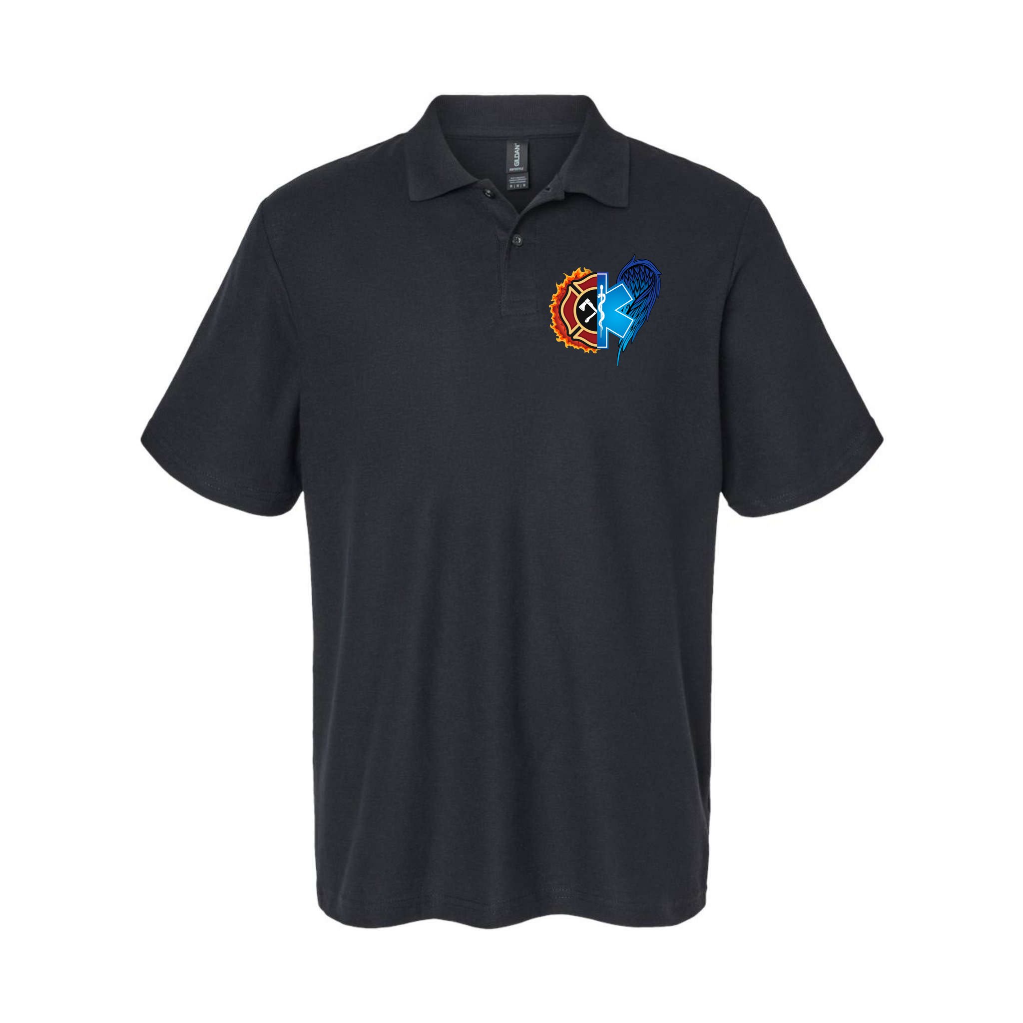 Firefighter Doctor Lifesavers Polo