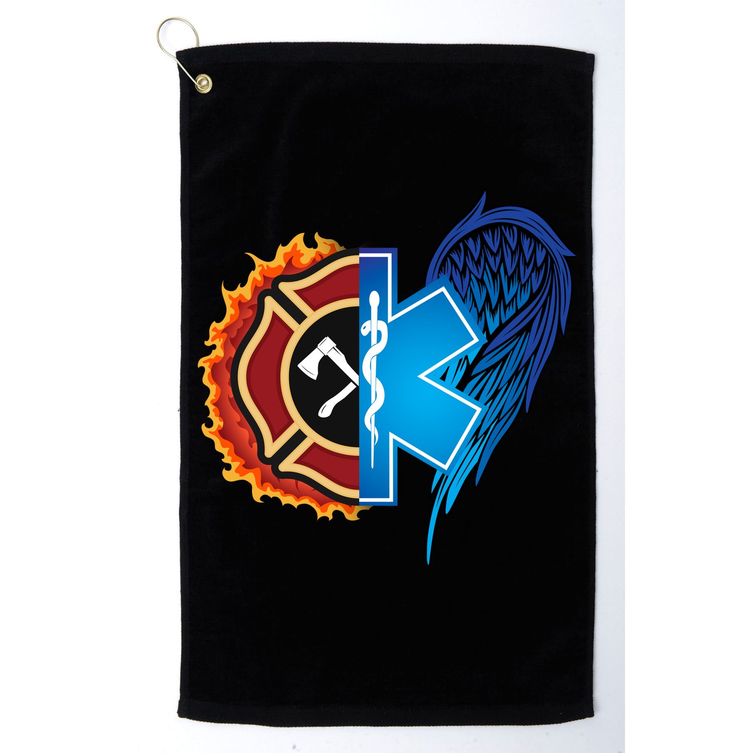 Firefighter Doctor Lifesavers Golf Towel