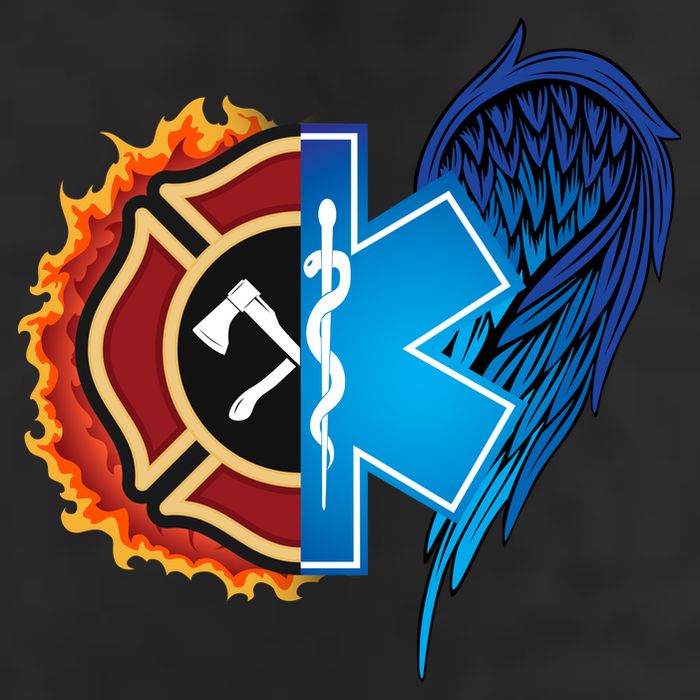 Firefighter Doctor Lifesavers Golf Towel