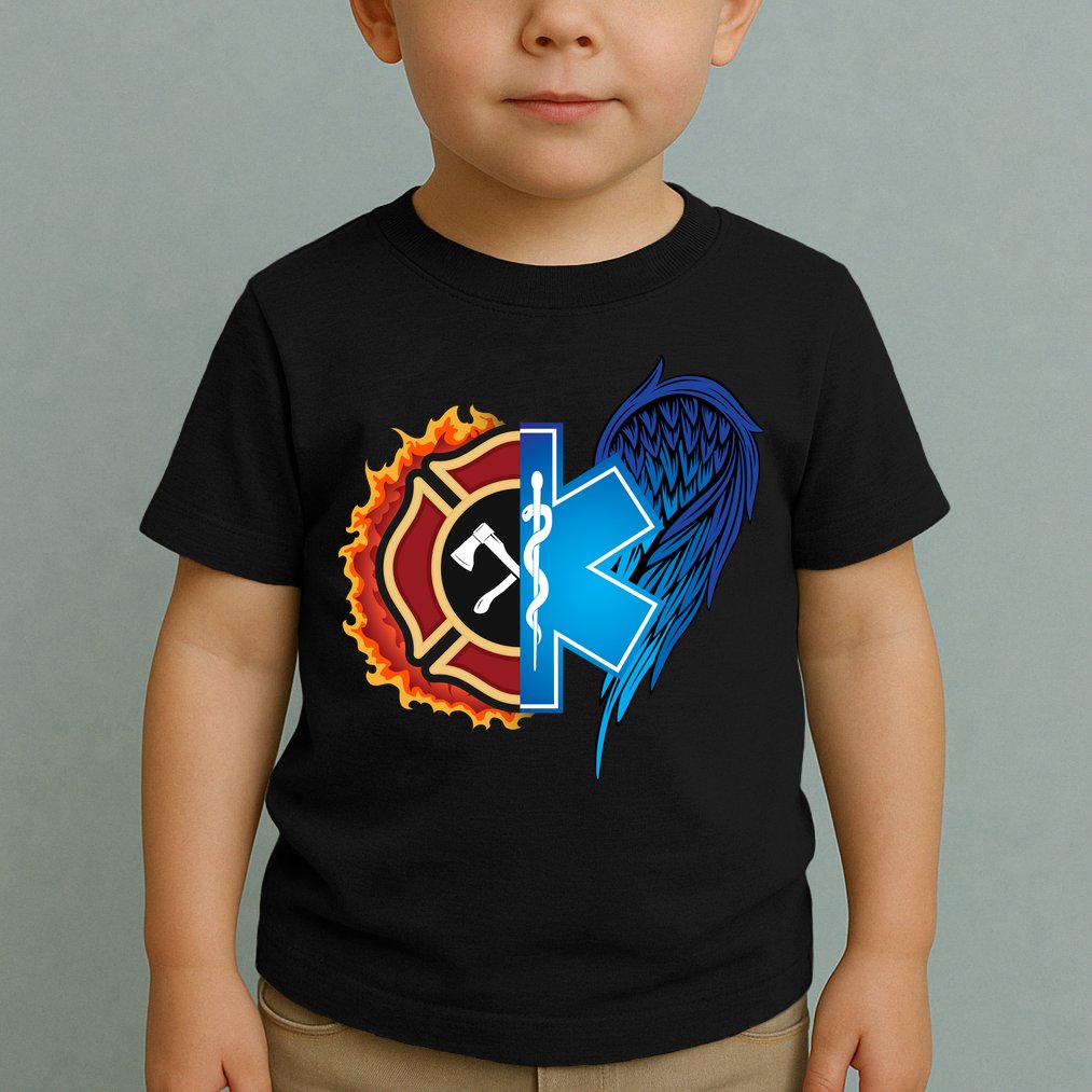Firefighter Doctor Lifesavers Toddler T-Shirt