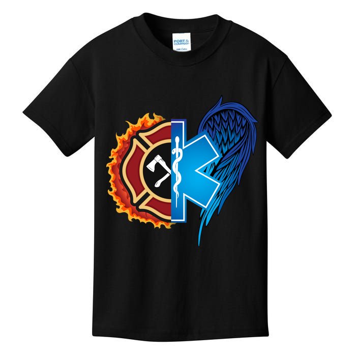 Firefighter Doctor Lifesavers Kids T-Shirt