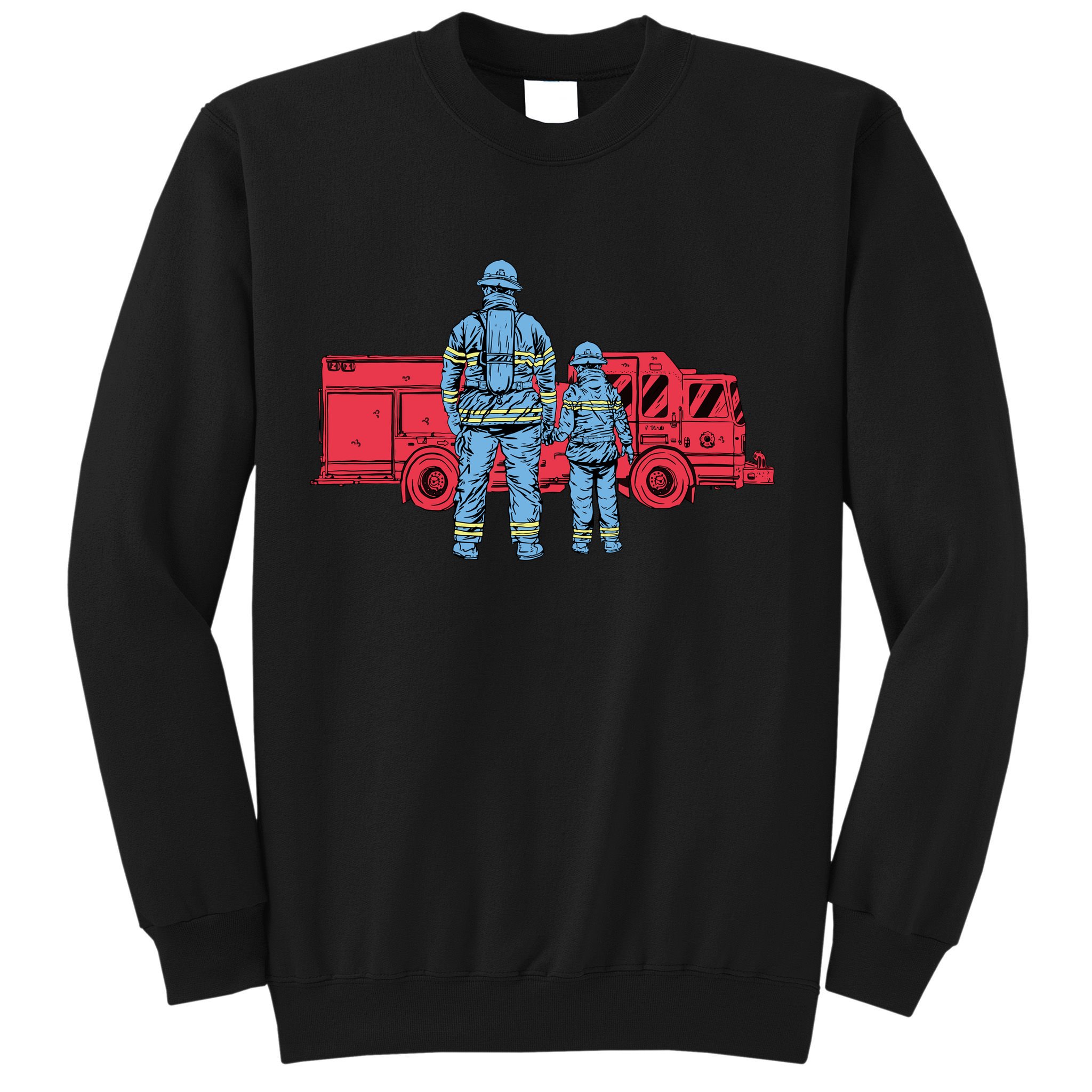 Firefighter Father And Son Sweatshirt
