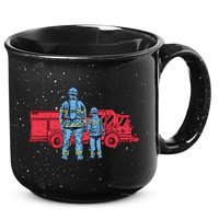 Firefighter Father And Son 15oz Campfire Ceramic Mug