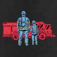 Firefighter Father And Son 15oz Campfire Ceramic Mug