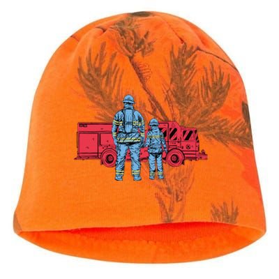 Firefighter Father And Son Kati - Camo Knit Beanie