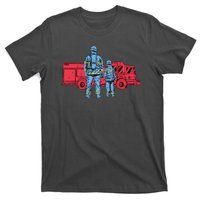 Firefighter Father And Son T-Shirt