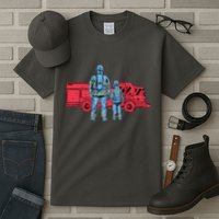 Firefighter Father And Son Tall T-Shirt