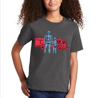 Firefighter Father And Son Kids T-Shirt