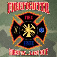 Firefighter First In Last Out Legacy Tie Dye Trucker Hat