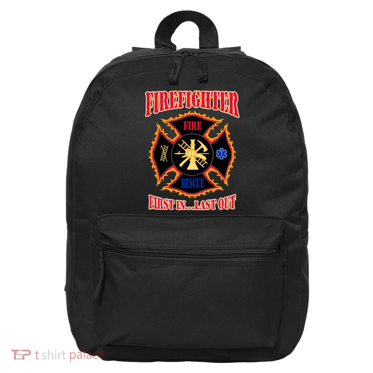 Firefighter First In Last Out 16 in Basic Backpack