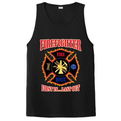 Firefighter First In Last Out PosiCharge Competitor Tank