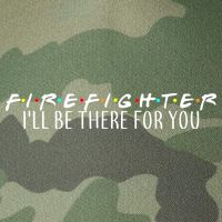 Firefighter ill Be There For You Legacy Tie Dye Trucker Hat