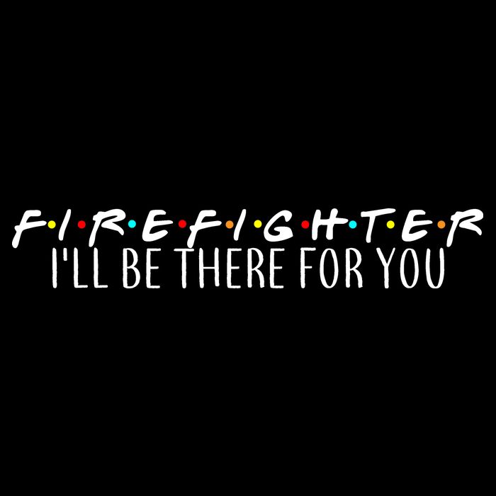 Firefighter ill Be There For You Youth Performance Sprint T-Shirt