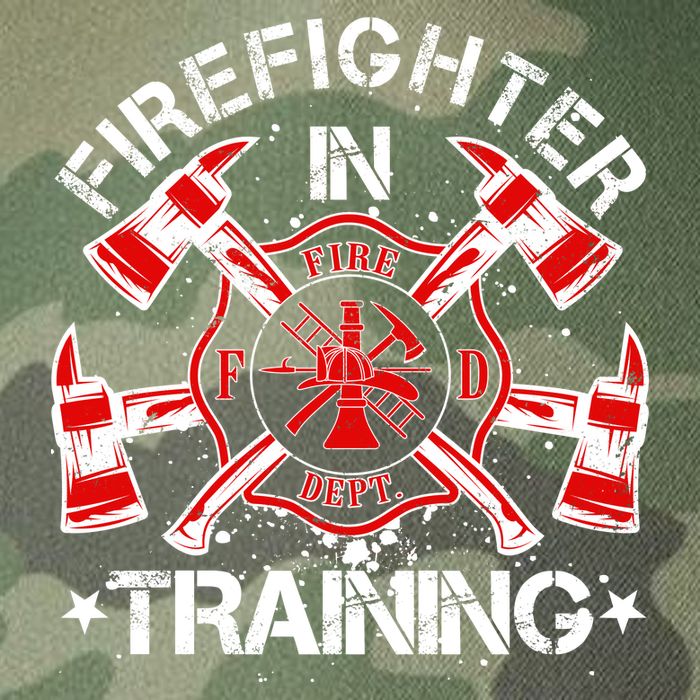 Firefighter In Training Legacy Tie Dye Trucker Hat
