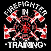 Firefighter In Training Youth Performance Sprint T-Shirt