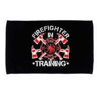 Firefighter In Training Microfiber Hand Towel