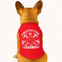 Firefighter In Training Doggie Tank