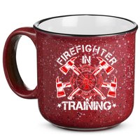 Firefighter In Training 15oz Campfire Ceramic Mug